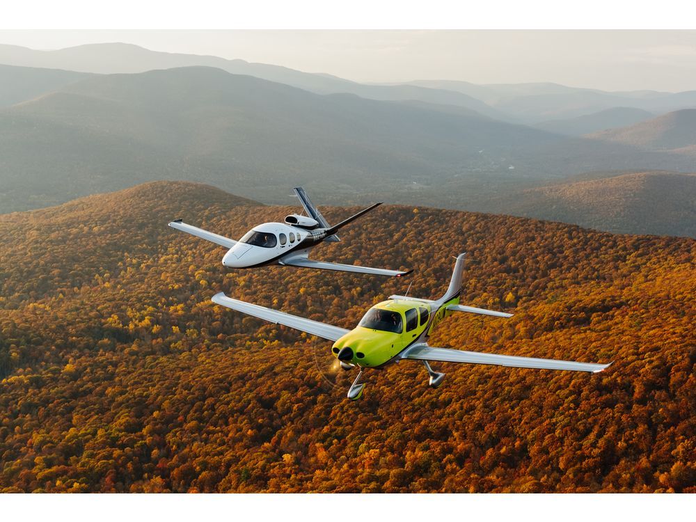 Cirrus SR Series and Vision Jet Receive Transport Canada Civil Aviation Certification