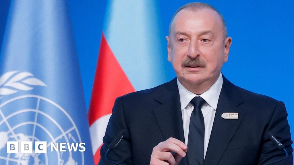 COP29: Oil and gas 'gift of god', says host Azerbaijan president