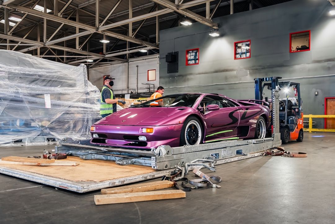 CURATED Acquires 1-of-11 Lamborghini Diablo SV In Viola 30th