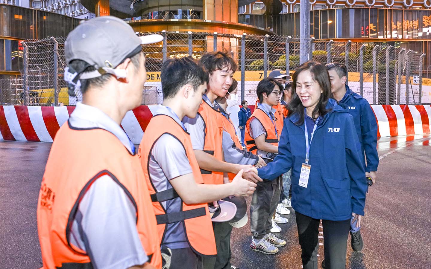 Defying a typhoon, the Macau Grand Prix roars into life