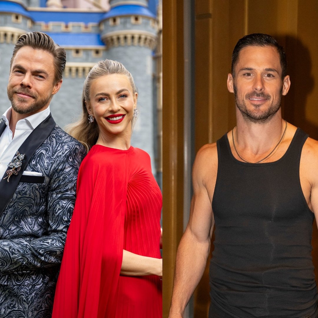  Derek Hough Reacts to Danny Amendola Flirting with Julianne Hough 