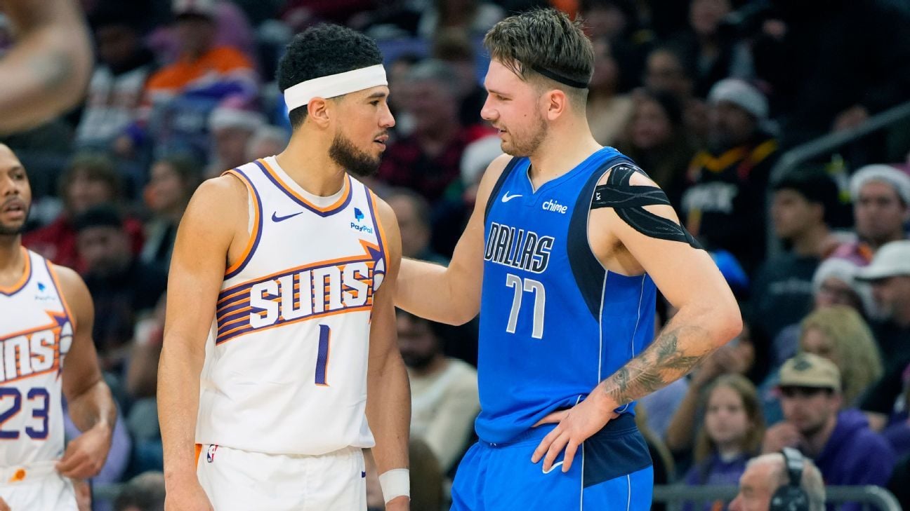 Doncic vs. Booker timeline: From the 'Luka special' to Christmas congrats