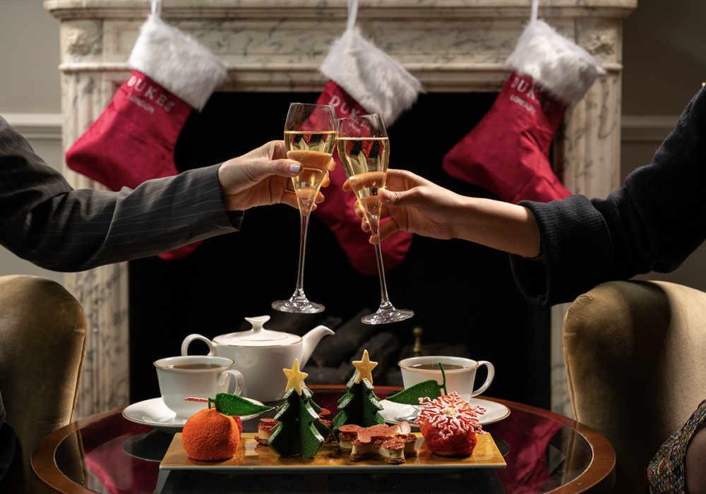 DUKES London Launches Four-Course Festive Afternoon Tea