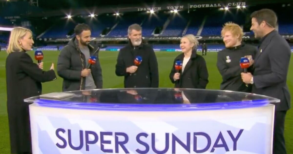 Ed Sheeran crashes Ruben Amorim Man Utd interview as boss reacts to Ipswich draw