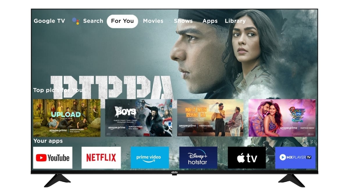 Elista 85-Inch Google TV With 4K HDR Display, Dolby Audio Launched in India: Price, Features