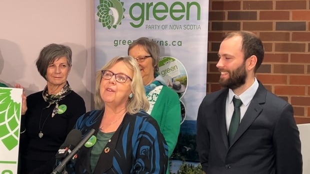 Elizabeth May slams snap N.S. election call at Halifax Green rally