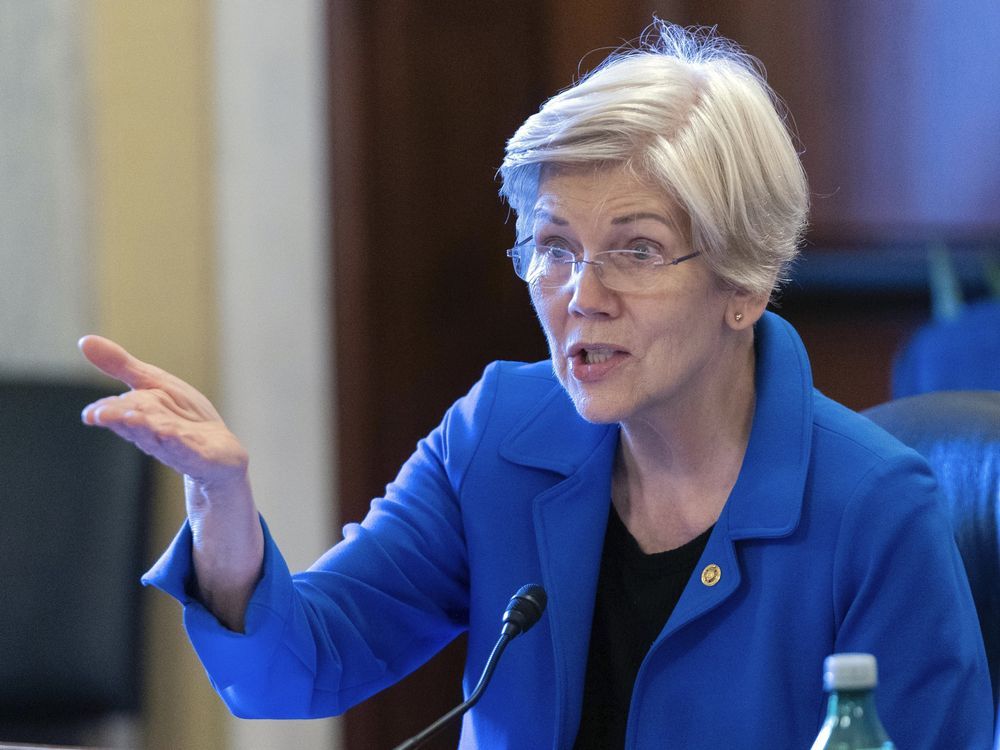 Elizabeth Warren says TD executives should have been held accountable in money laundering case