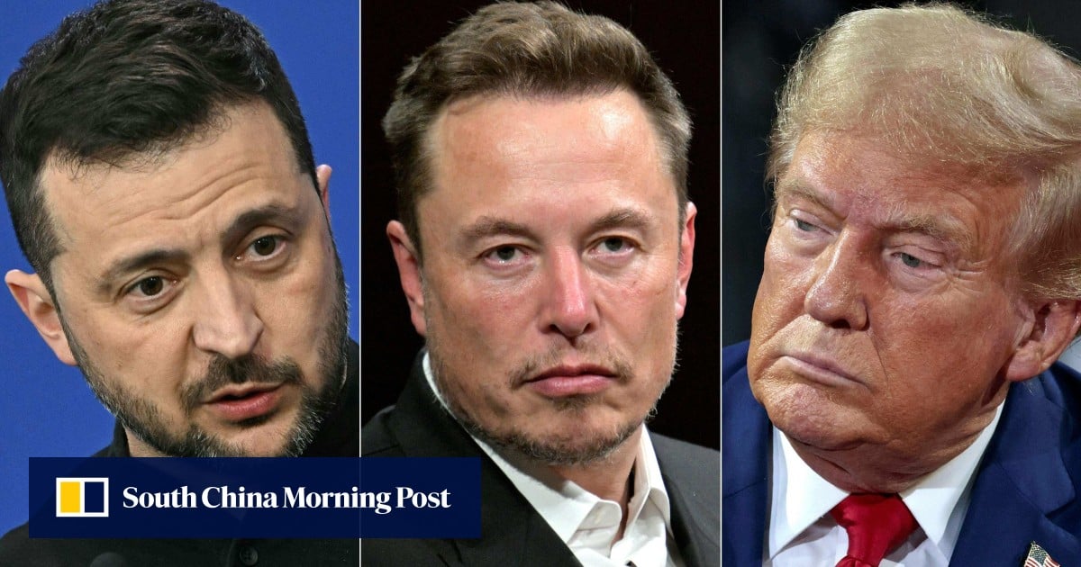 Elon Musk took part in Trump-Zelensky call, Ukraine official says