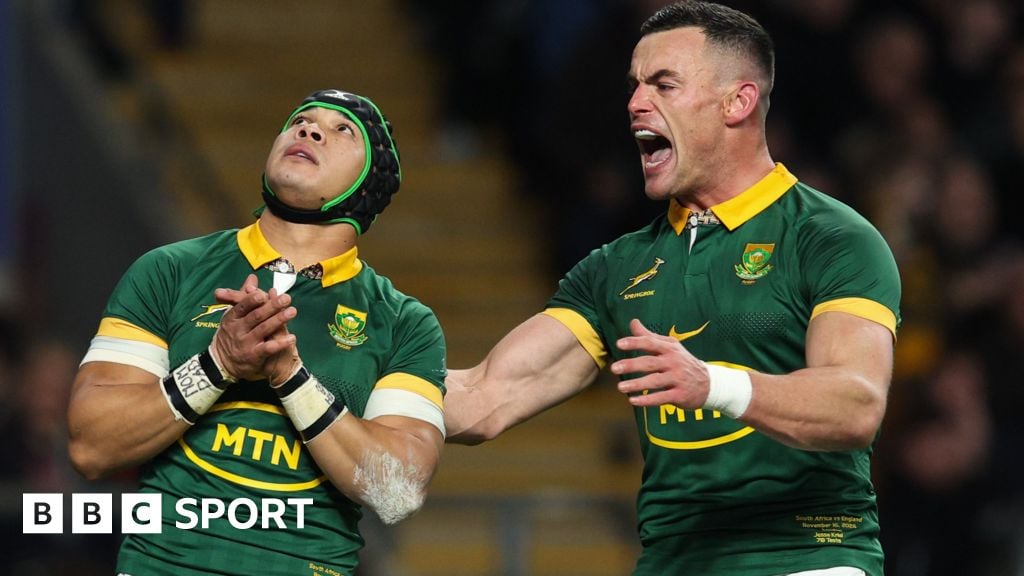 England 20-29 South Africa: Hosts lose at Allianz Stadium