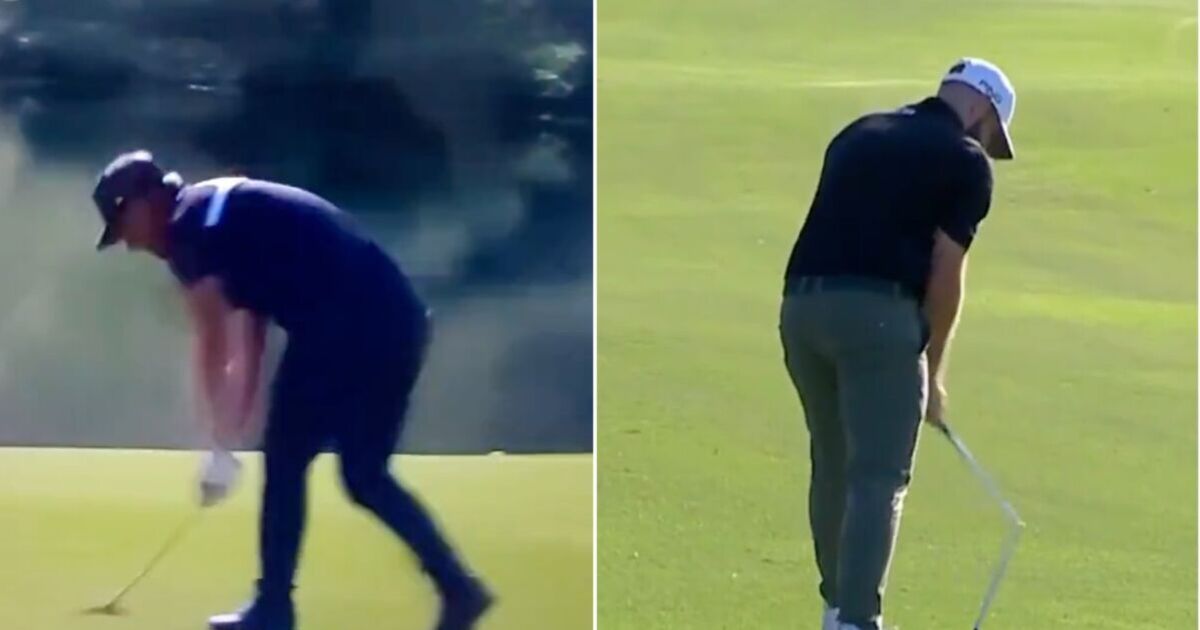 English golfer torn into for furious actions a day after Tyrrell Hatton snaps club