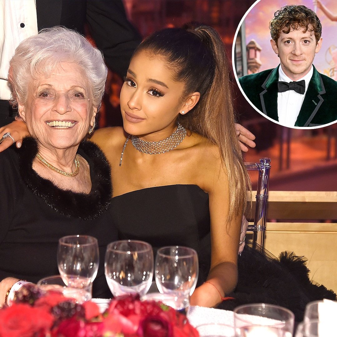  Ethan Slater Bonds With Ariana Grande's Grandma in Her Hometown 