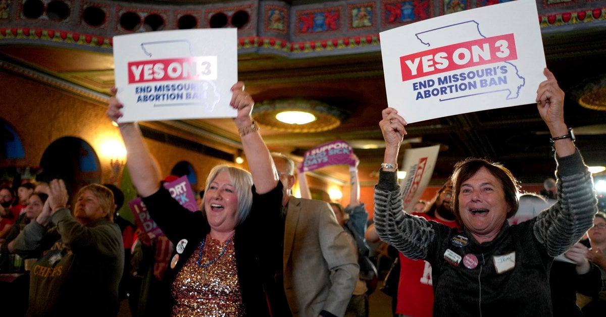 How the 10 Abortion Ballot Initiatives Fared in the 2024 Election