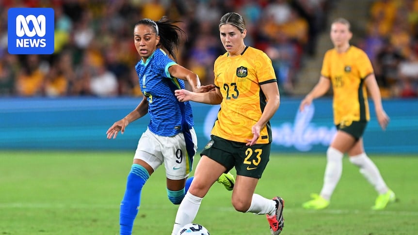 'Far too easy': Brazil undo Matildas defence to win 3-1 in fiery clash