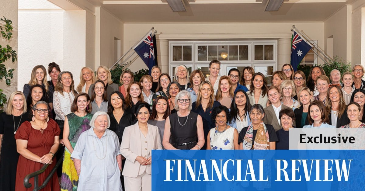 Fiona Geminder, Pratt family, Paula McLean meet Governor-General Sam Mostyn to boost female philanthropy