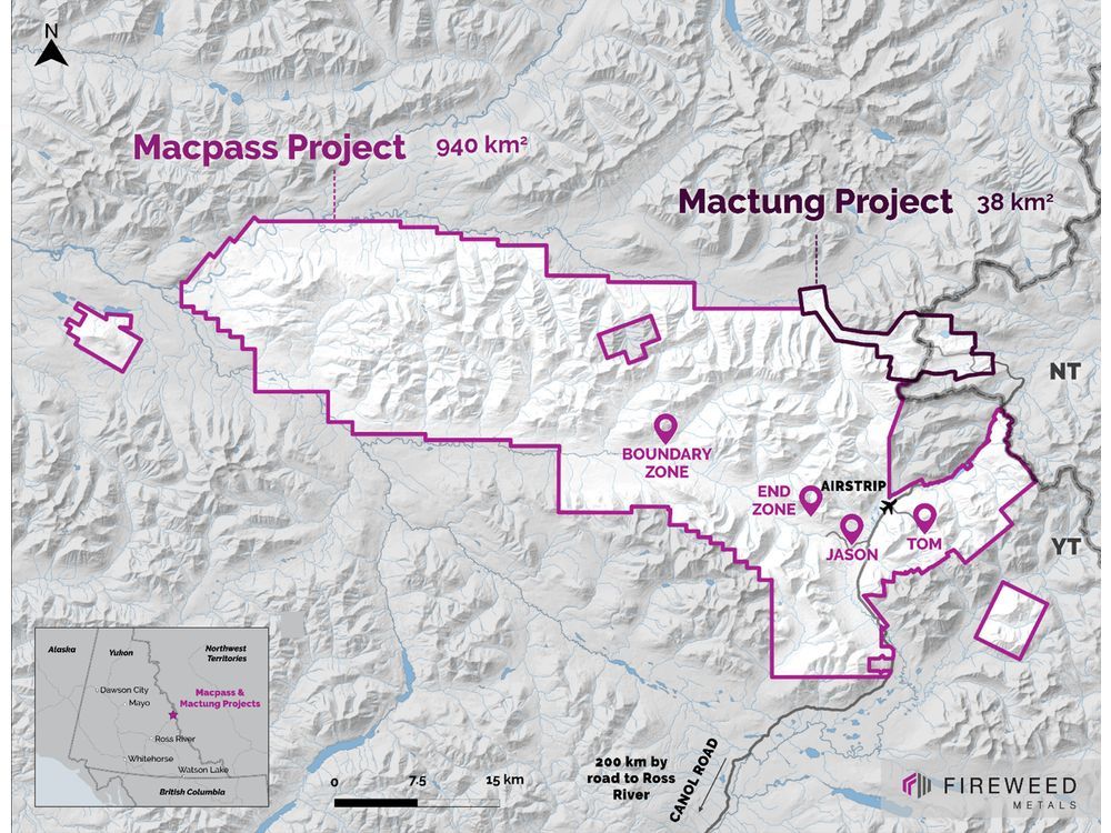 Fireweed Intersects 15.12 m of 10.39% Zinc, 18.10% Lead, and 296.9 g/t Silver, Including 8.15 m of 12.76% Zinc, 22.44% Lead, and 361.4 g/t Silver, at Tom South Step-Out Drill Hole