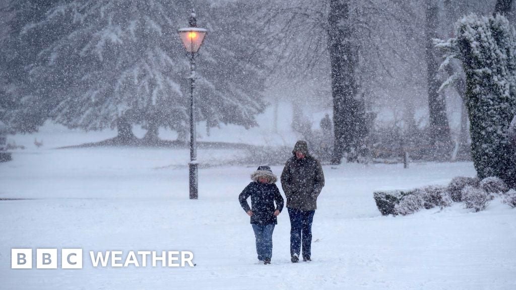 First snow of season for some as Arctic air to sweep in across UK