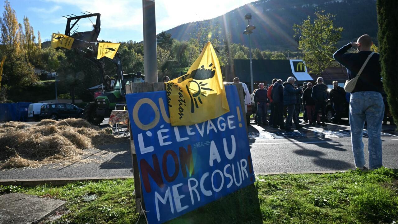 France seeking to block EU-Mercosur pact by 'all means' as farmers pile pressure