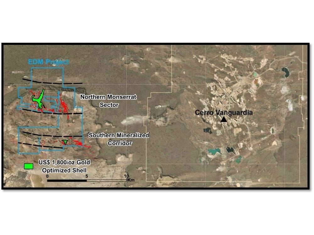 Fredonia Mining Inc. Reports 2.248 M Oz Gold Equivalent* (M&I) Maiden Mineral Resource Estimate at El Dorado Monserrat Project, Argentina