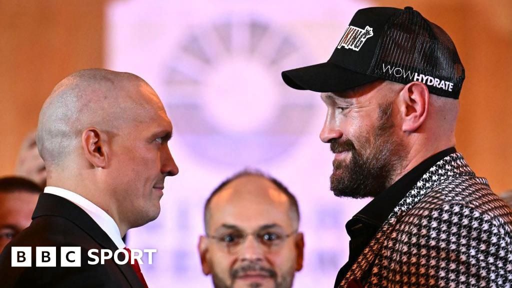 Fury v Usyk 2: Lennox Lewis backs Tyson Fury to win rematch if he is 'heavier'