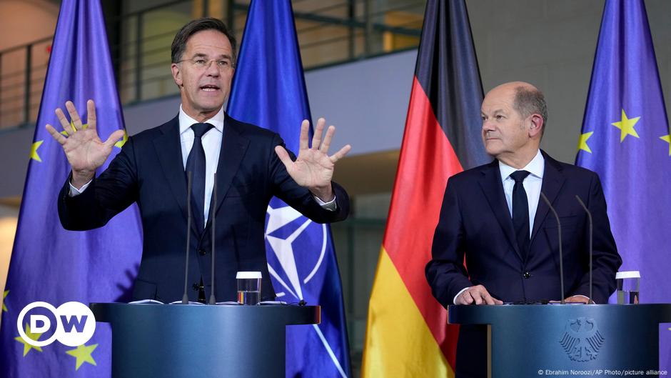 Germany's Scholz meets NATO chief Rutte in Berlin