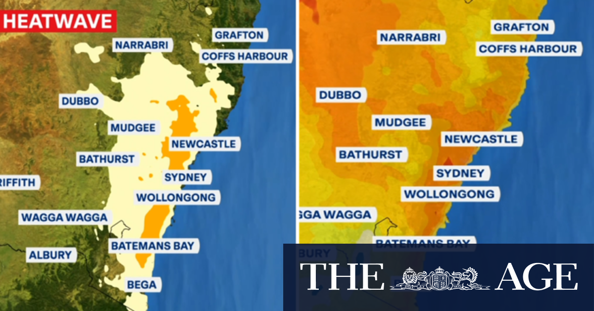 Heatwave warnings issued across NSW