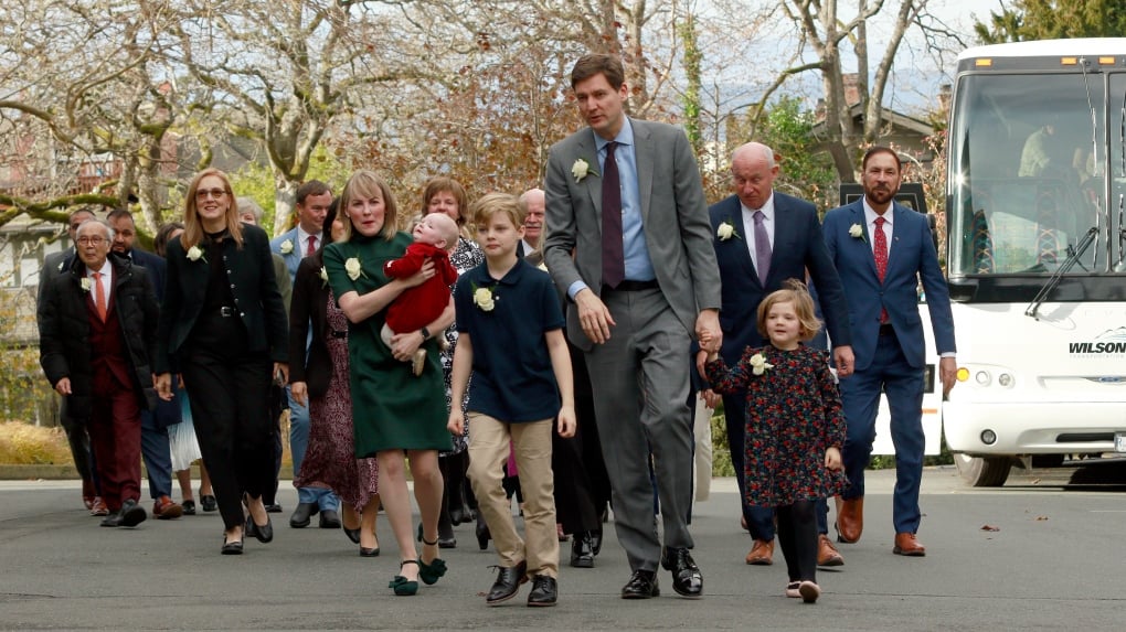 Here's a look at B.C. Premier David Eby's new cabinet