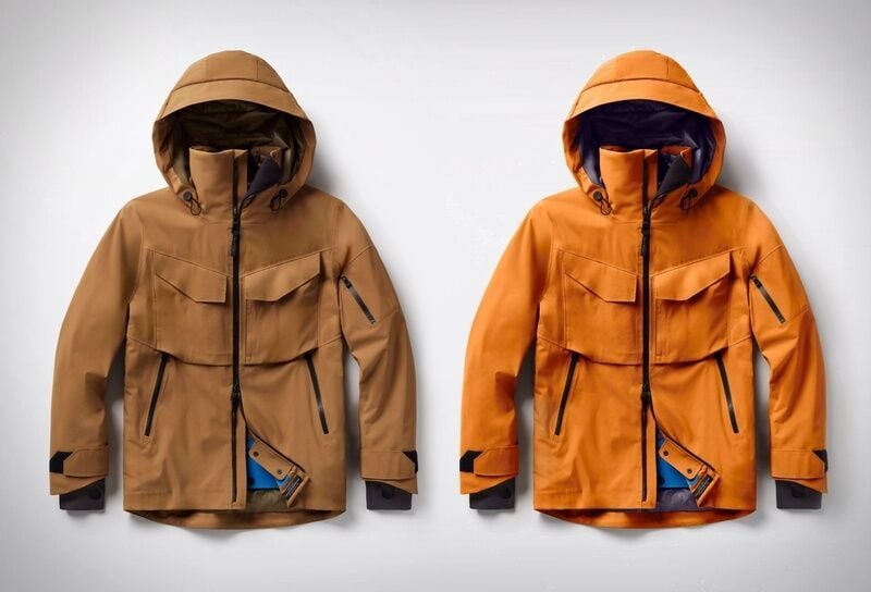 High-Performance Mountain Parkas - The Aether Brighton Insulated Snow Jacket Has Dermizaz 3L Protect (TrendHunter.com)