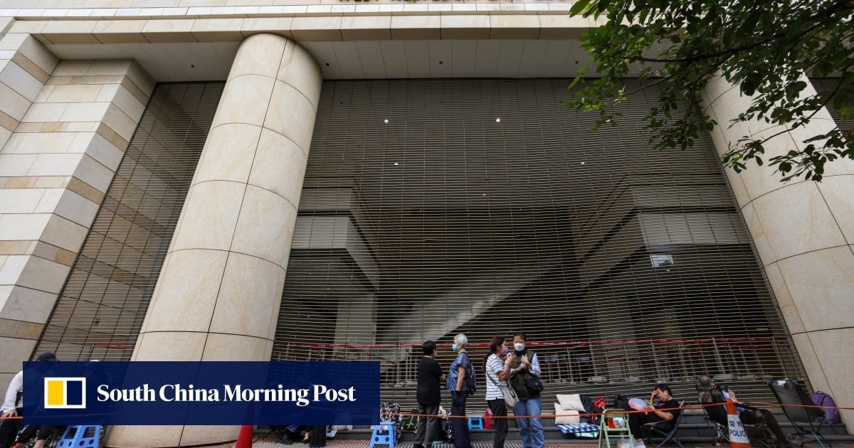 Hong Kong 47: dozens queue outside court ahead of sentencing of 45 opposition activists