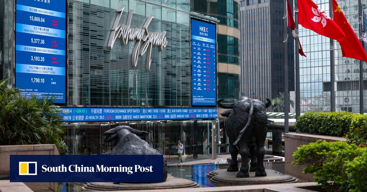 Hong Kong, China stocks slide as Beijing policy move disappoints amid tariff worries