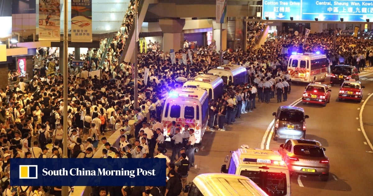 Hong Kong court awards HK$446,000 to police inspector assaulted in 2019 protest