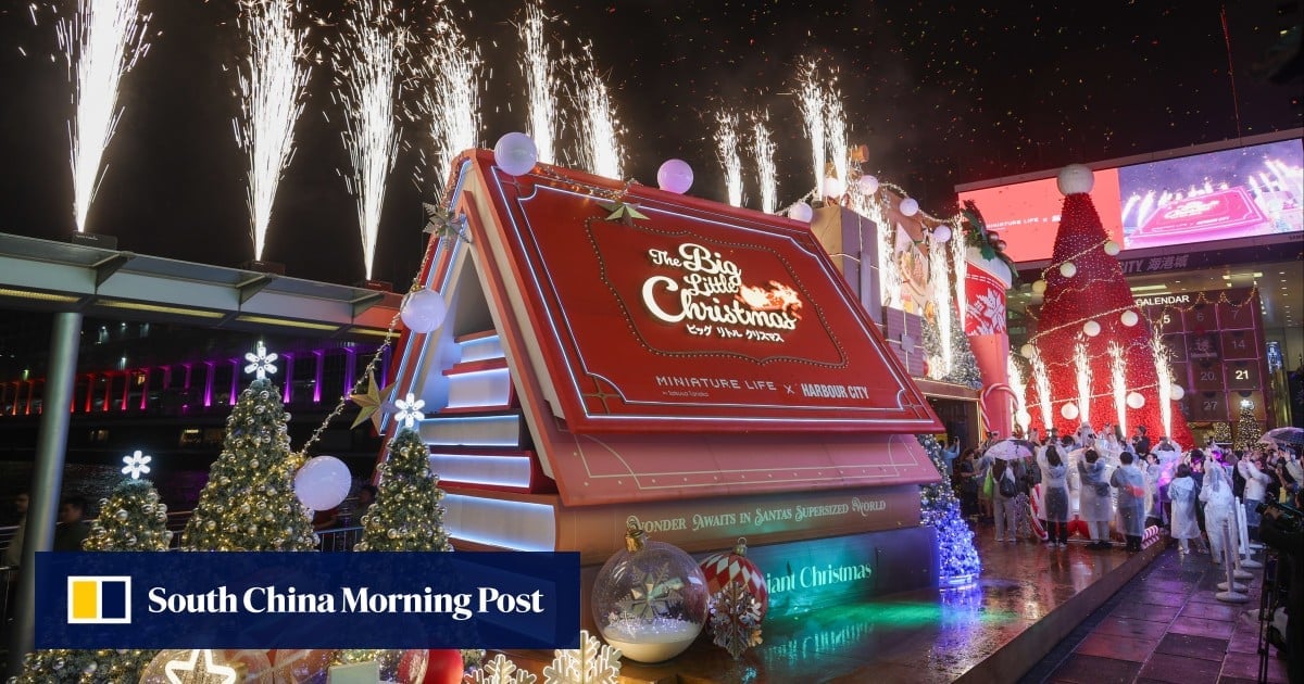 Hong Kong gears up for Christmas, but spenders may not be in holiday spirit