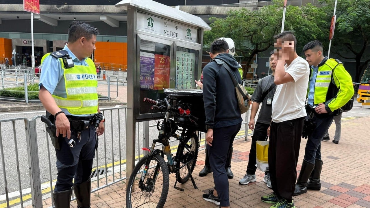 Hong Kong police arrest 5 people in crackdown on illegal use of e-bikes, e-scooters