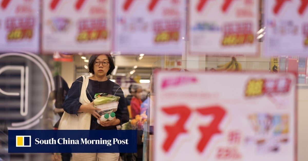 Hong Kong retail sales fall for seventh straight month on year-on-year basis but decline narrows