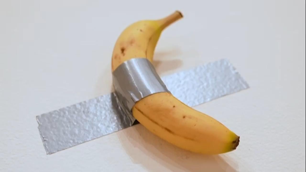 How a viral, duct-taped banana came to be worth $1 million