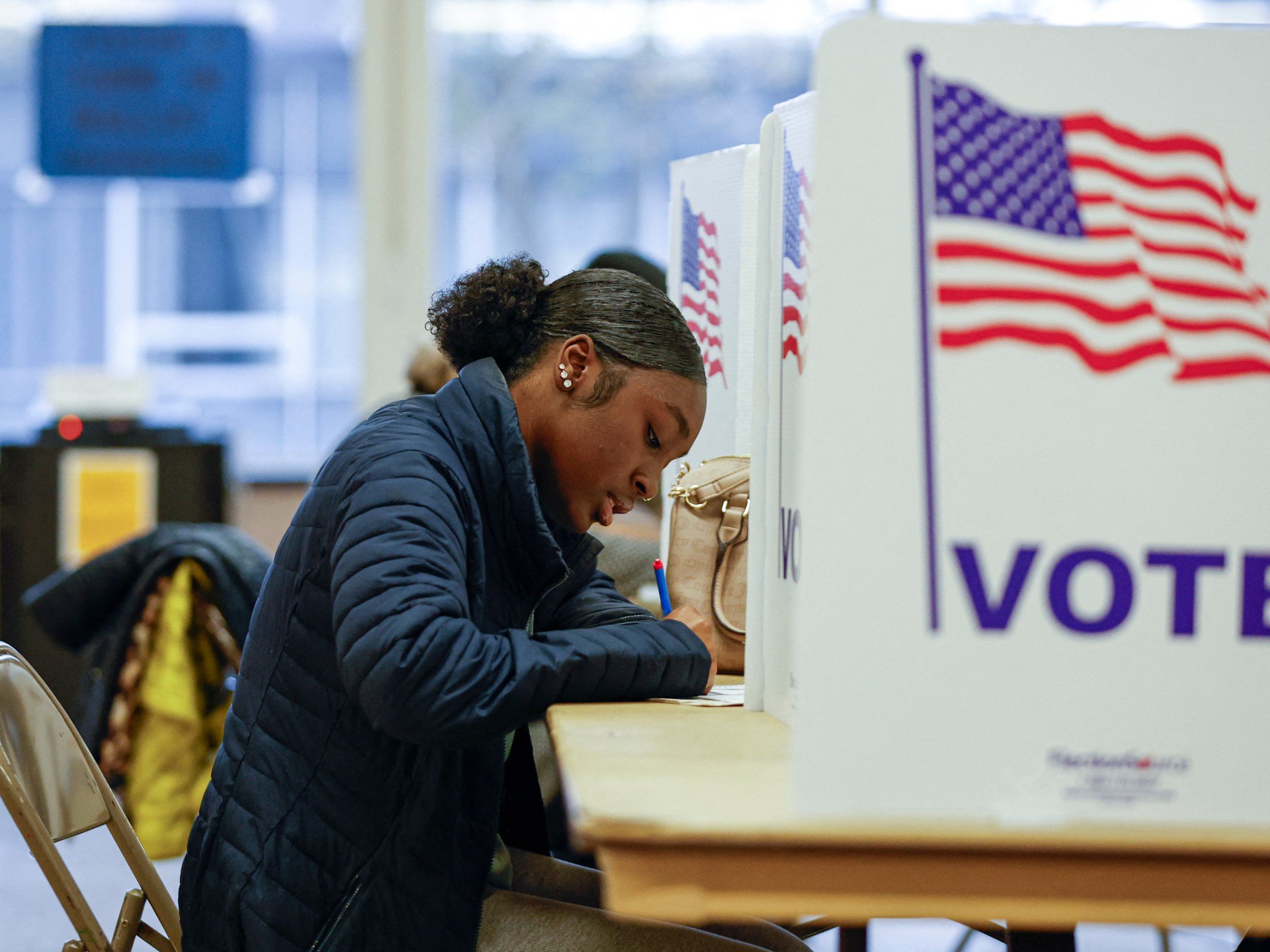 How does voting work in the US election?