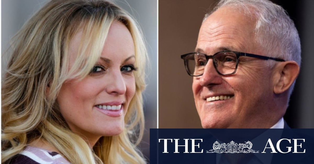 How Malcolm Turnbull found himself in TV studio with porn star Stormy Daniels