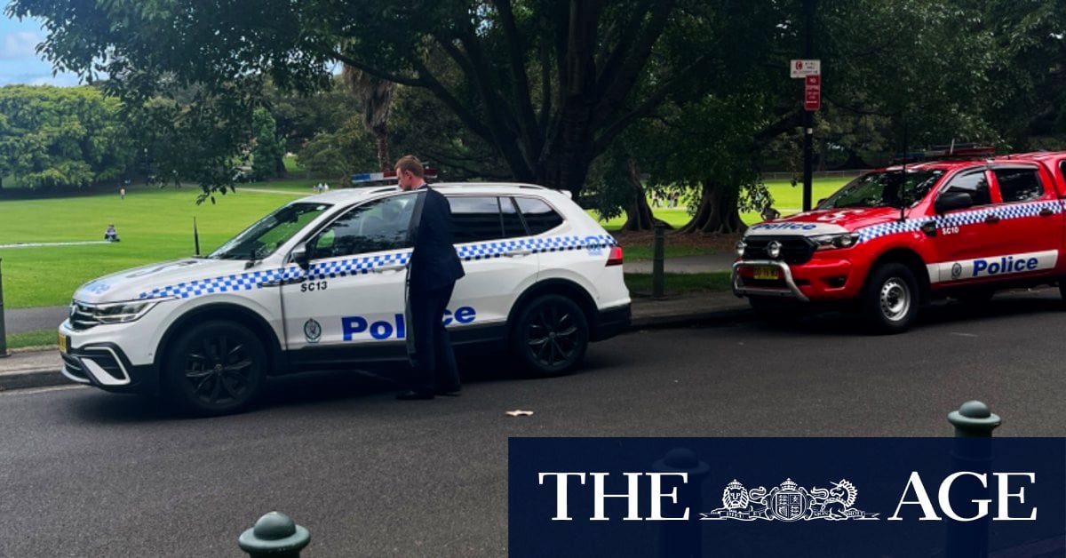 Hunt for man who allegedly fired gel blaster outside NSW Parliament