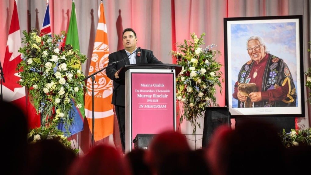 'I was called;' Murray Sinclair's life and legacy honoured at emotional memorial