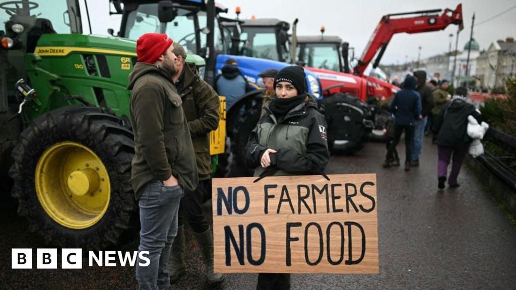 Inheritance tax: 'Betrayed' farmers take Budget protest to London