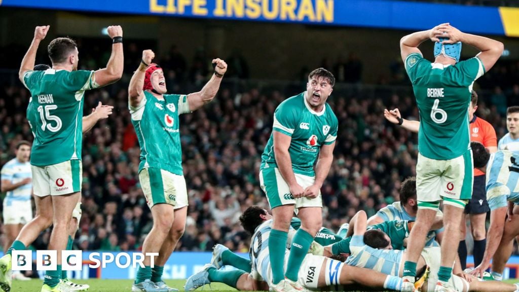 Ireland 22-19 Argentina: Better Ireland still seeking answers after nail-biting Pumas win