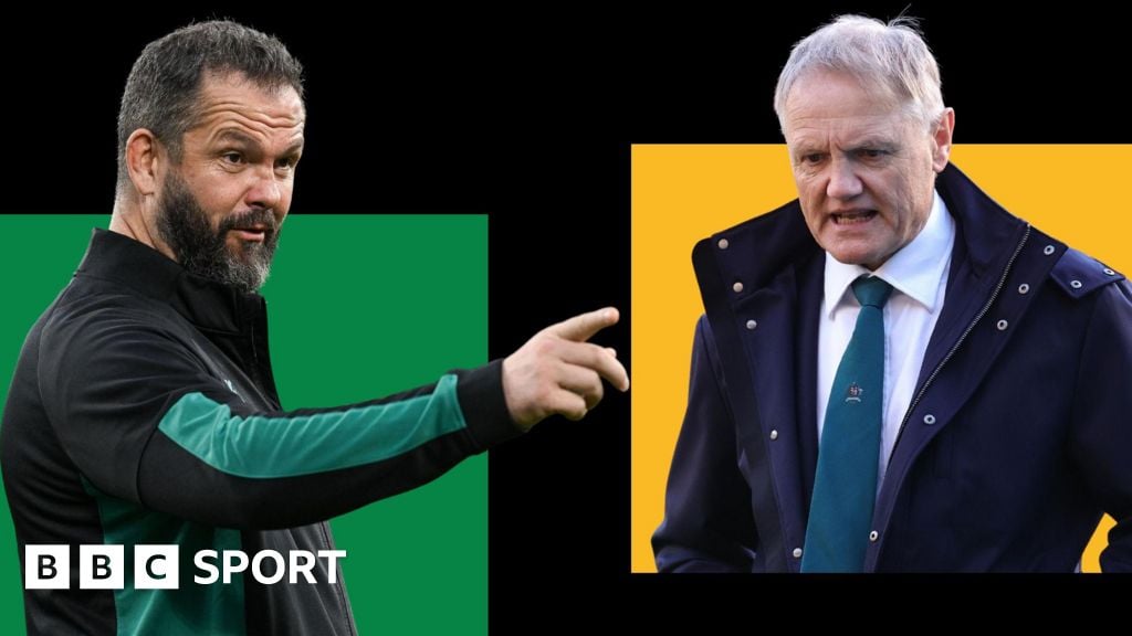 Ireland v Australia: Andy Farrell and Joe Schmidt go head to head in Test rugby's 2024 finale