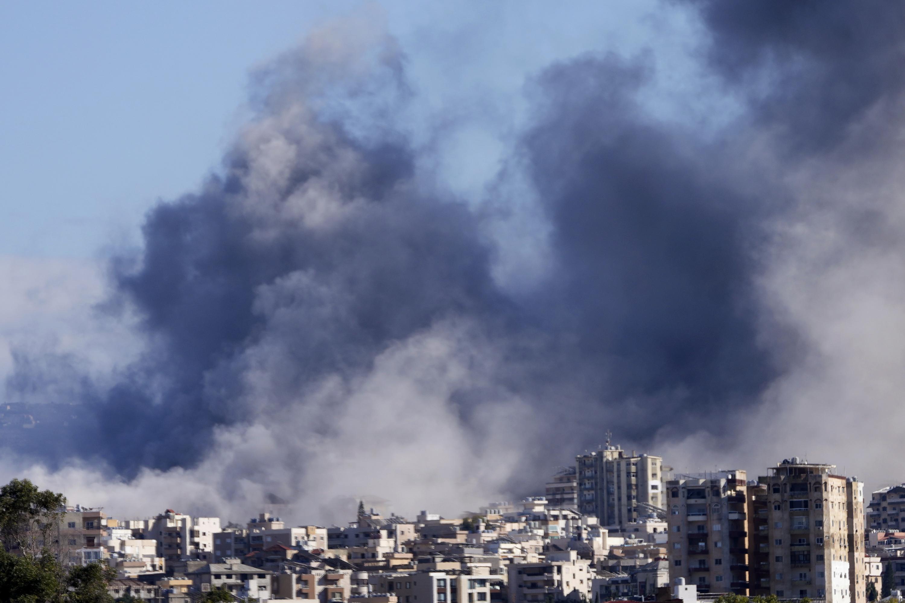 Israel bombards central Beirut as its leadership prepares to vote on ceasefire with Hezbollah