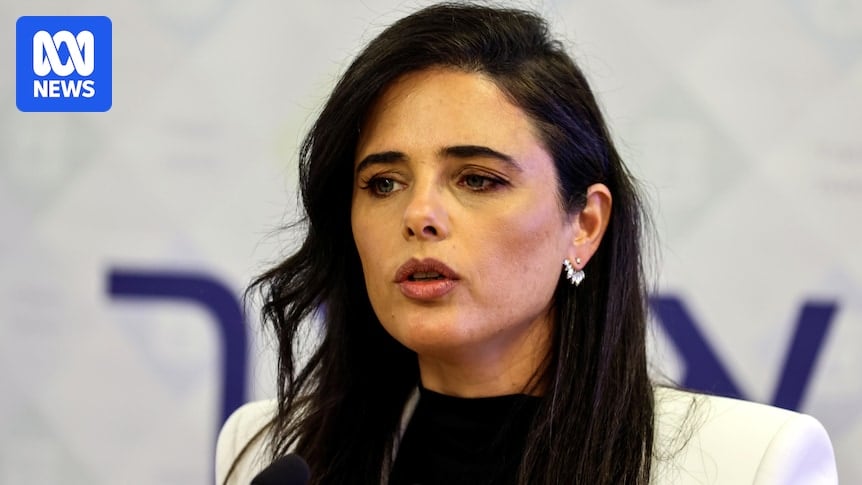 Israel expresses outrage at Australia's decision to deny a visa to its former justice minister Ayelet Shaked