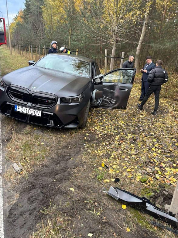 It Had To Happen: First BMW M5 G90 Crash