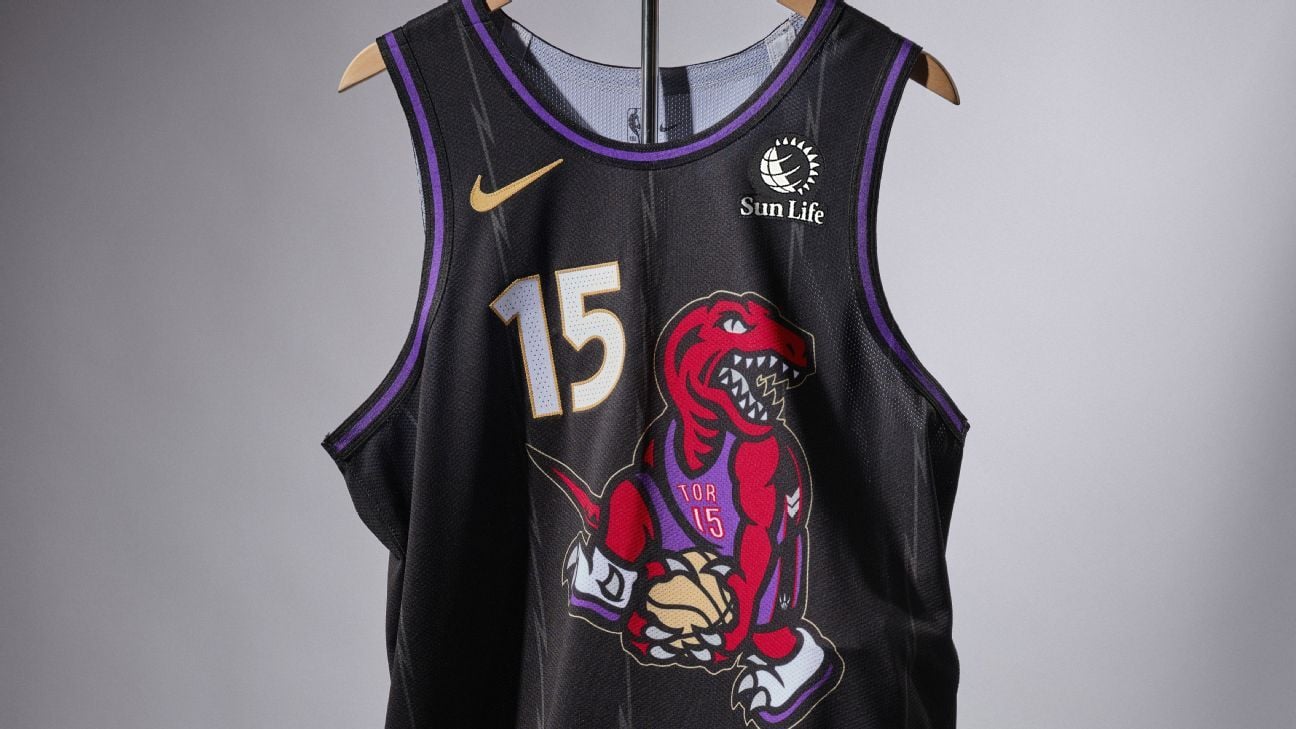 'It's Over': Raptors' 2024-25 City Edition look pays homage to Vince Carter