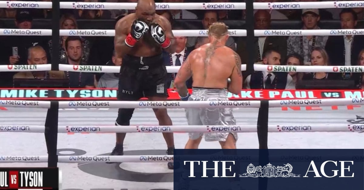 Jake Paul cruises to victory over Mike Tyson