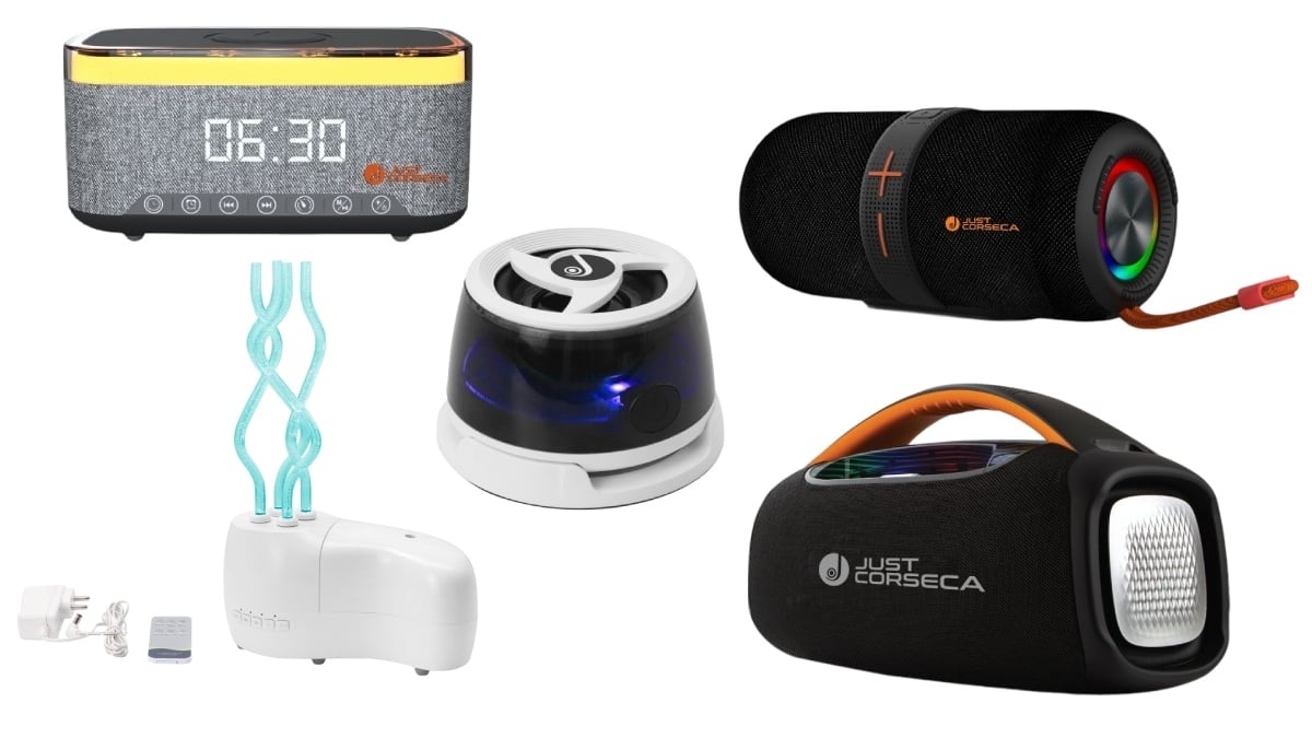 Just Corseca Launches Five New Portable Speakers in India Including Super Boom, Sushi Elegante, Soul Heaven