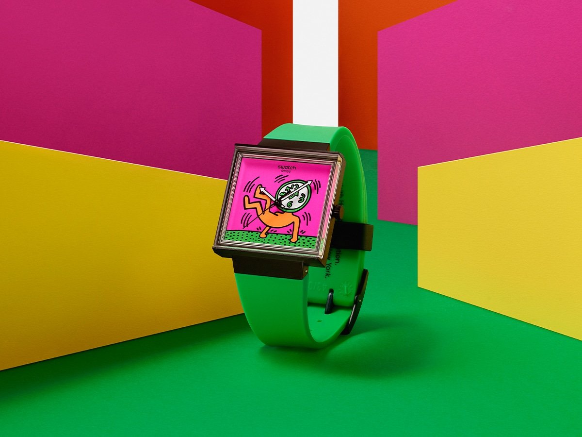 Keith Haring Helped Swatch Start a Movement. 40 Years on, the Watchmaker is Paying Tribute