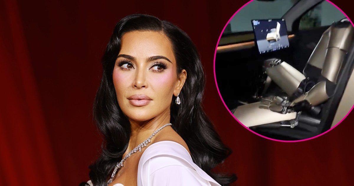 Kim Kardashian Denies Tesla Paid Her to Pose With Robot in Photo Shoot