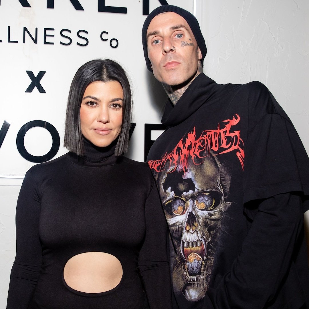  Kourtney Kardashian Shares Son Rocky's Bond With Dad Travis Barker 